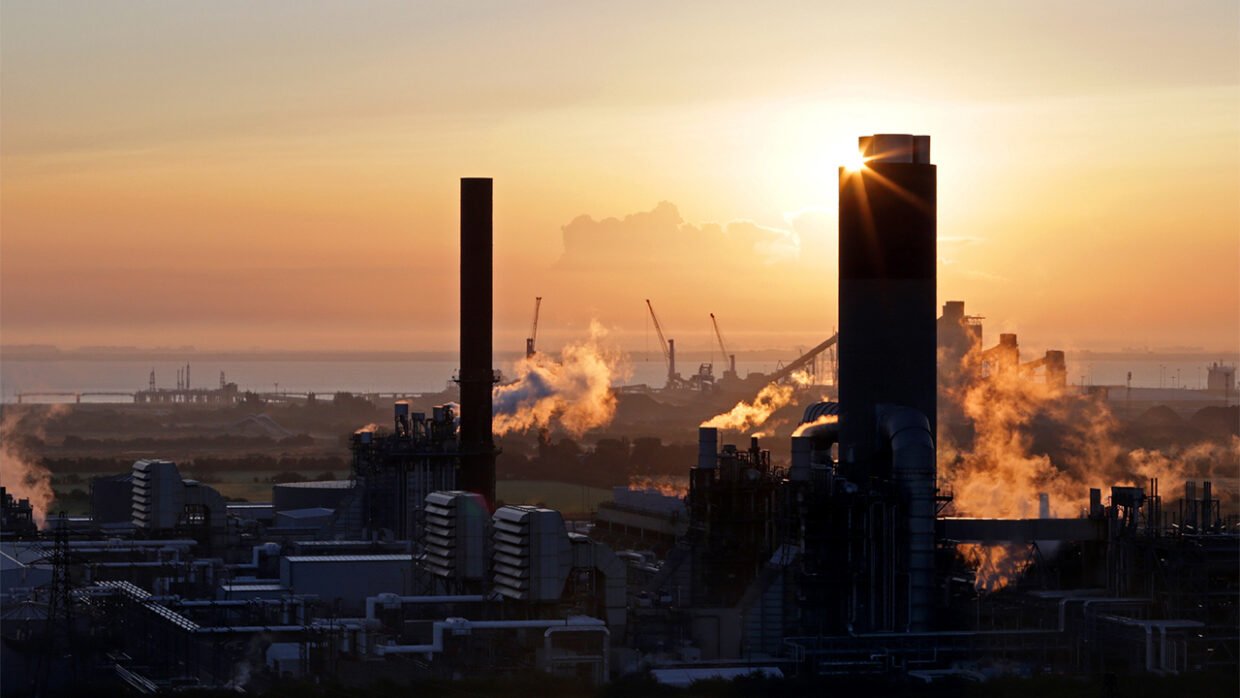 Sunset Over Humber Zero