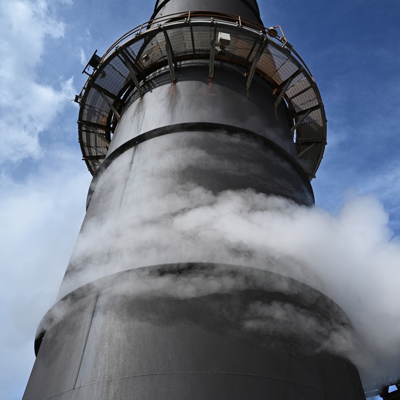 Immingham Stack Upwards